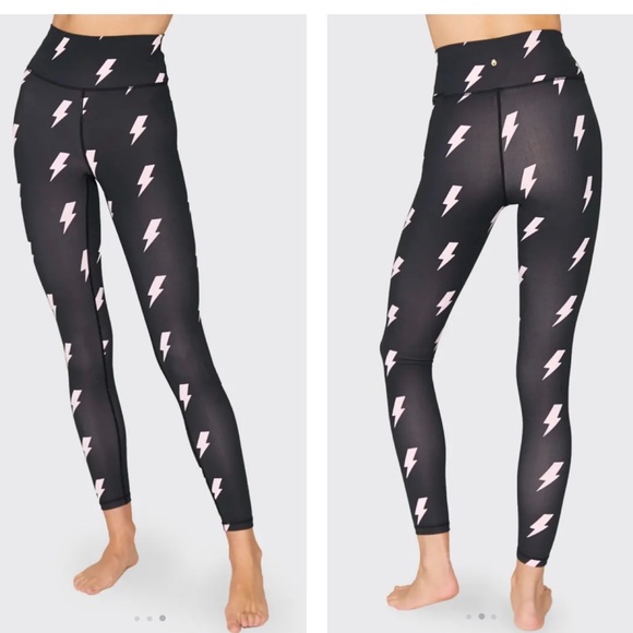 Spiritual Gangster High Waisted Lightning Leggings